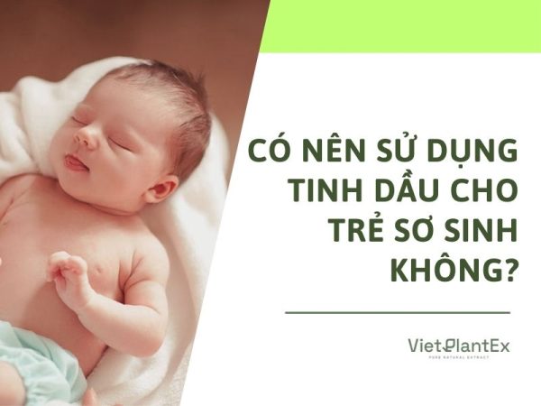 tinh dầu cho trẻ sơ sinh