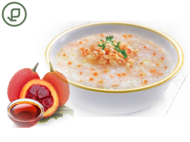 Cách sử dụng dầu gấc trong nấu ăn